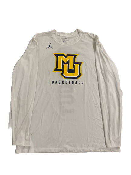 Theo John Marquette Basketball Team-Issued Long Sleeve Shirt (Size XL)