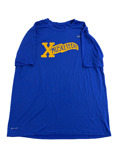 Jack Nunge Xavier Basketball Player-Exclusive Retro T-Shirt (Size XL)