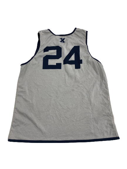 Jack Nunge Xavier Basketball Player-Exclusive Reversible Practice Jersey (Size L)