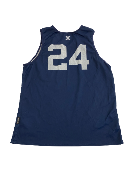 Jack Nunge Xavier Basketball Player-Exclusive Reversible Practice Jersey (Size L)