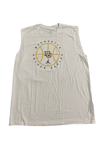 Theo John Marquette Basketball Team-Issued Workout Tank (Size XL)