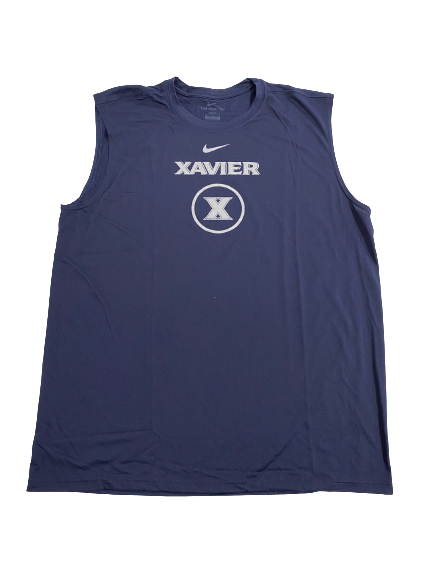 Jack Nunge Xavier Basketball Team-Issued Tank (Size XLT)