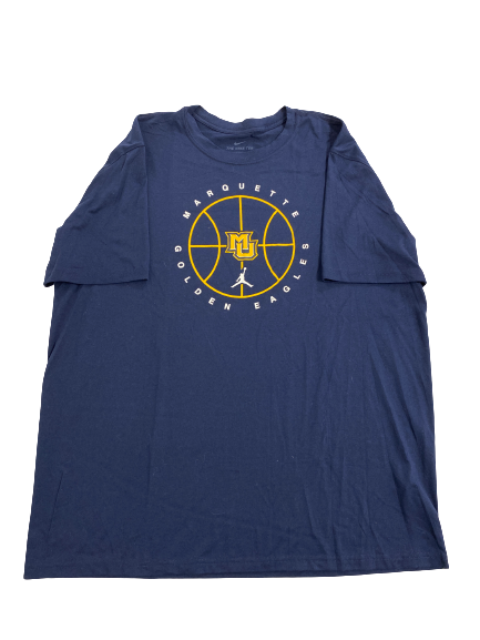 Theo John Marquette Basketball Team-Issued T-Shirt (Size XXL)