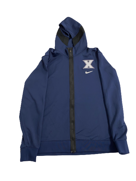 Jack Nunge Xavier Basketball Player-Exclusive Pre-Game Warm-Up Zip-Up Jacket (Size XL)