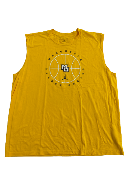 Theo John Marquette Basketball Team-Issued Workout Tank (Size XXL)