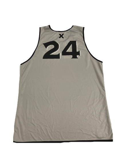 Jack Nunge Xavier Basketball Player-Exclusive Reversible Practice Jersey (Size XL)