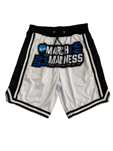 Jack Nunge Xavier Basketball Player-Exclusive March Madness Shorts (Size L)