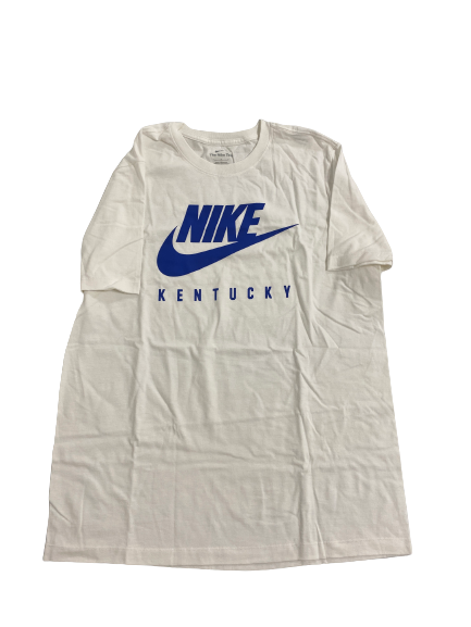 CJ Fredrick Kentucky Basketball Team-Issued T-Shirt (Size L)