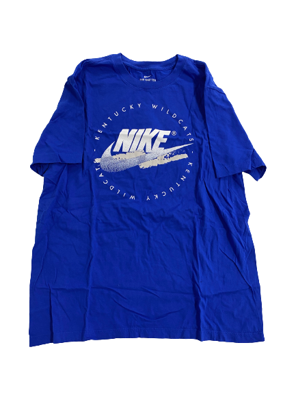 CJ Fredrick Kentucky Basketball Team-Issued T-Shirt (Size L)