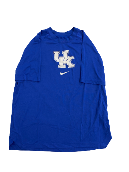 CJ Fredrick Kentucky Basketball Team-Issued T-Shirt (Size L)