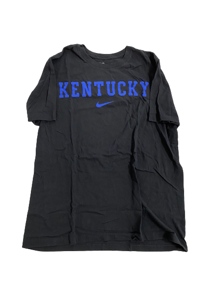 CJ Fredrick Kentucky Basketball Team-Issued T-Shirt (Size L)