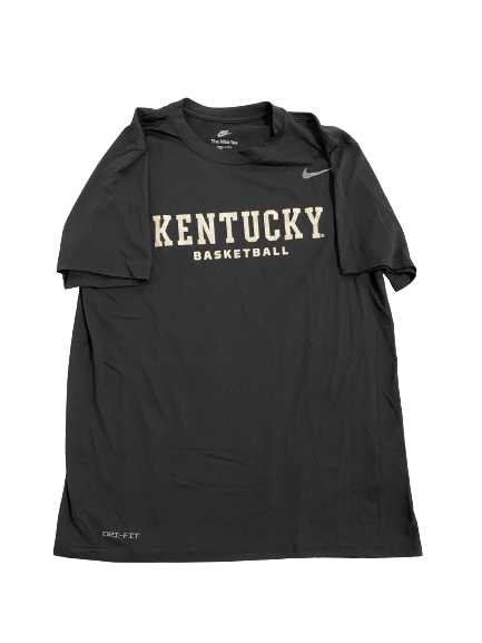 CJ Fredrick Kentucky Basketball Team-Issued T-Shirt (Size L)