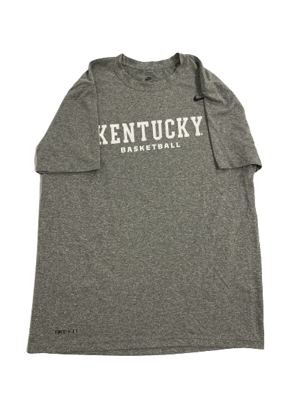 CJ Fredrick Kentucky Basketball Team-Issued T-Shirt (Size L)