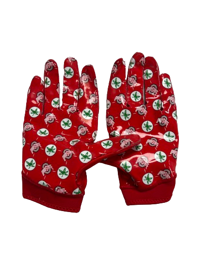 Chip Trayanum Ohio State Football Player Exclusive Gloves (Size XXL)