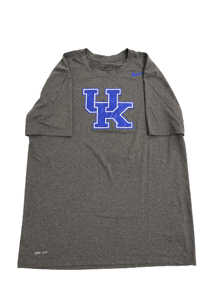 CJ Fredrick Kentucky Basketball Team-Issued T-Shirt (Size L)
