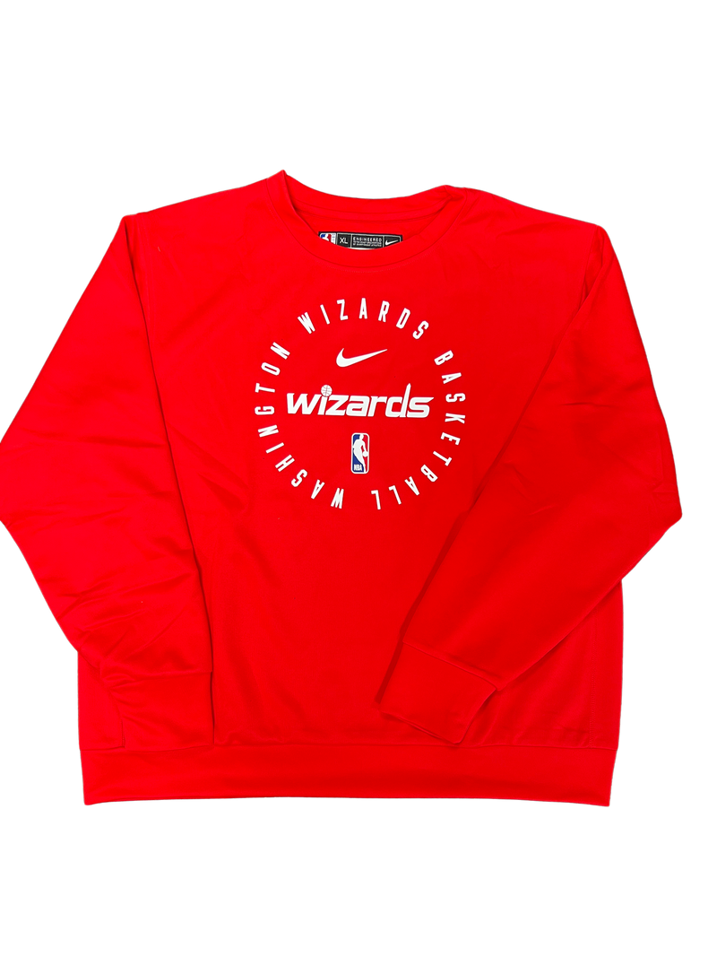 Washington Wizards Player Exclusive Travel Crewneck Sweatshirt (Size XL)