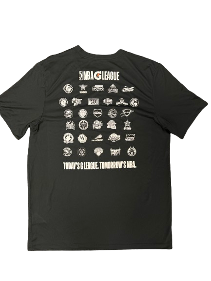 NBA Player Exclusive On-Court "NBA G League Winter Showcase" Pre-Game Warm-Up Shooting Shirt (Size L)