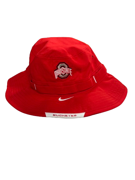 Chip Trayanum Ohio State Football Team Issued Bucket Hat (Size M/L)