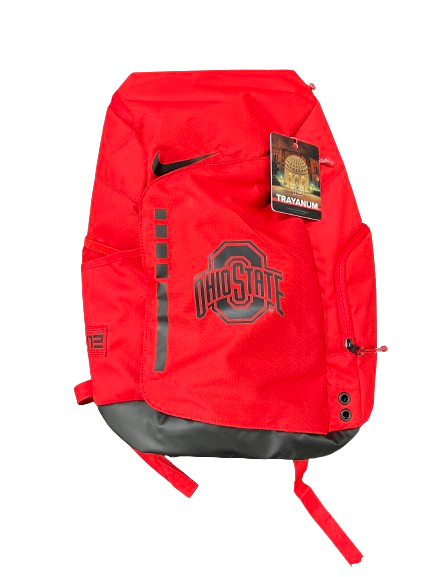 Chip Trayanum Ohio State Football Player Exclusive Nike Elite Travel Backpack with Player Tag *RARE*