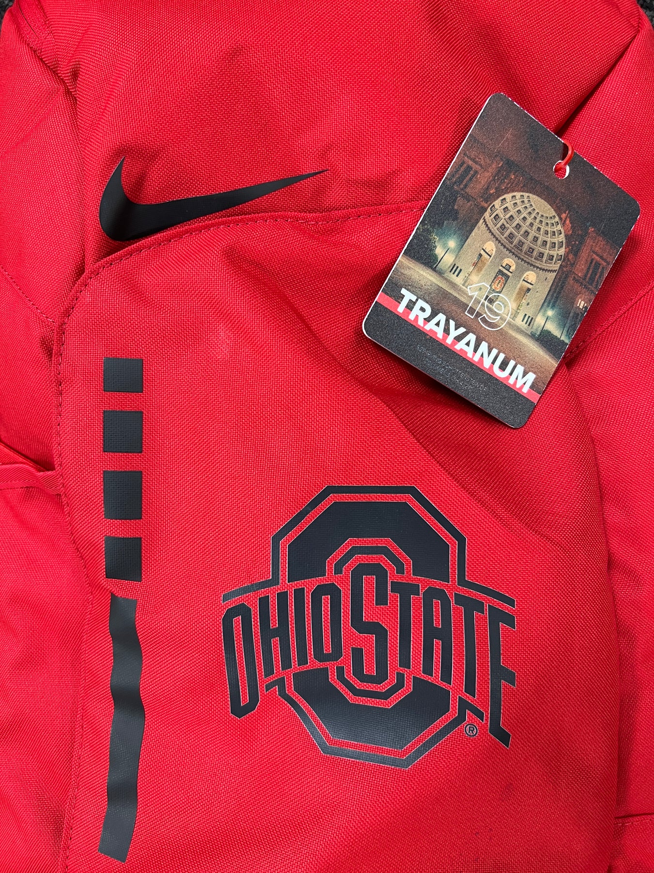 nike backpacks ohio state Chip Trayanum Ohio State Football Player Exclusive Nike Elite Travel B – The Players Trunk