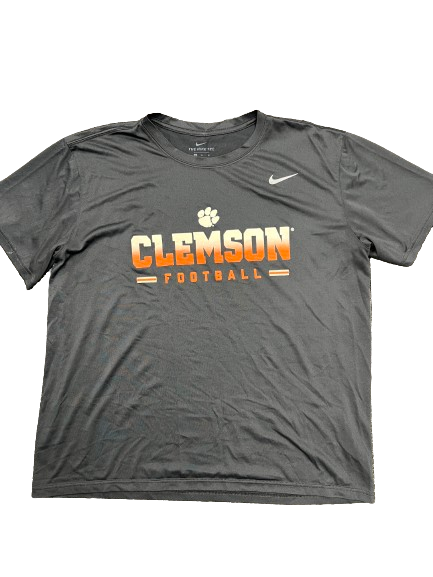 Hunter Helms Clemson Football Player Exclusive "BEST IS THE STANDARD" T-Shirt (Size XL)
