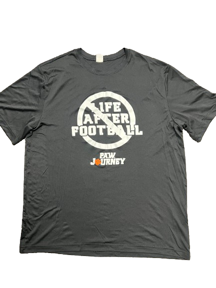 Hunter Helms Clemson Football Player Exclusive "P.A.W. JOURNEY" T-Shirt (Size XL)