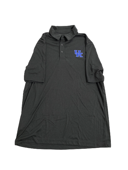 CJ Fredrick Kentucky Basketball Team-Issued Polo Shirt (Size L)