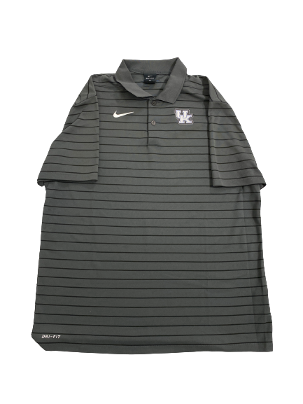 CJ Fredrick Kentucky Basketball Team-Issued Polo Shirt (Size L)