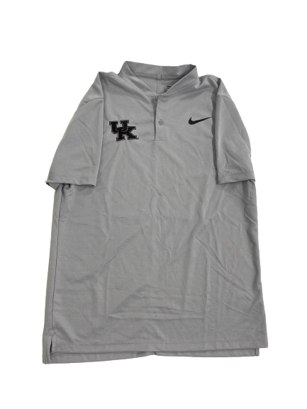 CJ Fredrick Kentucky Basketball Team-Issued Polo Shirt (Size M)