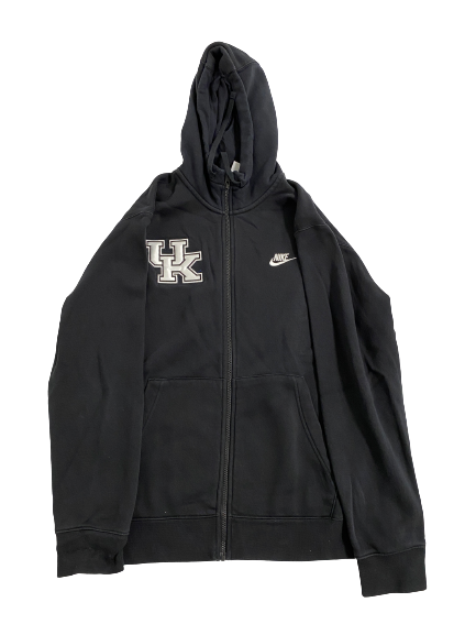 CJ Fredrick Kentucky Basketball Team-Issued Zip-Up Jacket (Size L)