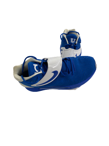 CJ Fredrick Kentucky Basketball Player-Exclusive KD 14 Shoes (Size 12.5)