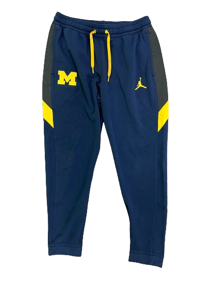 Jake Thaw Michigan Football Team Issued Sweatpants (Size L)