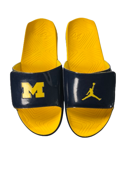 Jake Thaw Michigan Football Player Exclusive Slides (Size 13)