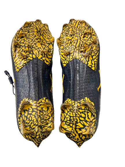 Jake Thaw Michigan Football Player Exclusive Cleats (Size 12)