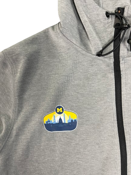 Jake Thaw Michigan Football Player Exclusive "WASHINGTON D.C. TRIP" Jacket (Size L)