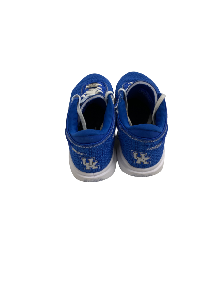 CJ Fredrick Kentucky Basketball Player-Exclusive LeBron XX Shoes (Size 12.5)