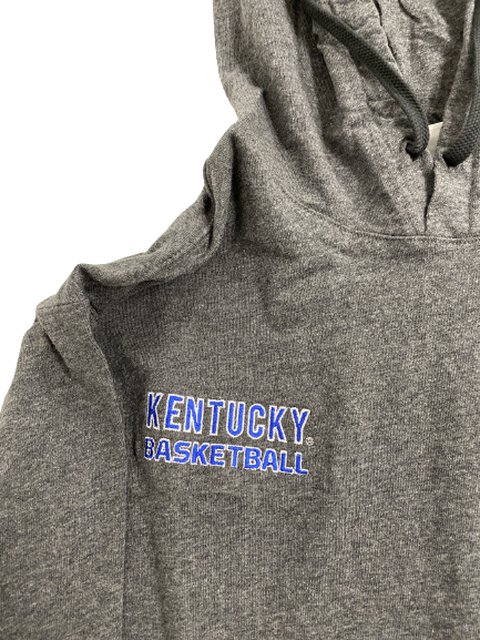 CJ Fredrick Kentucky Basketball Team-Issued Sweatshirt (Size L)