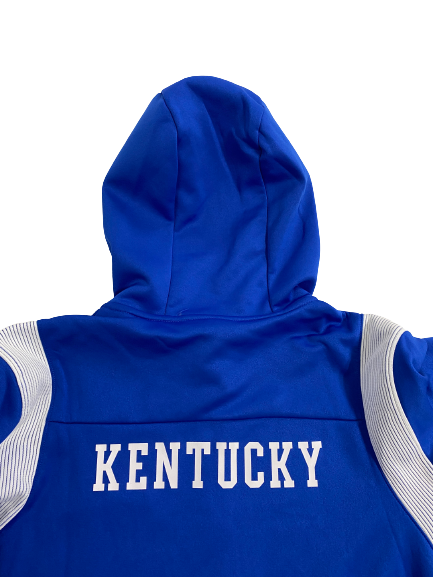 CJ Fredrick Kentucky Basketball Team-Issued Zip-Up Jacket (Size L)