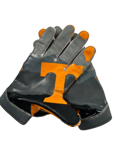 Doneiko Slaughter Tennessee Football Player Exclusive Gloves (Size L)