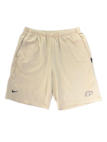 Ethan Morton Purdue Basketball Team Issued Workout Shorts (Size M)