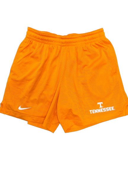 Doneiko Slaughter Tennessee Football Team Issued Workout Shorts (Size M)