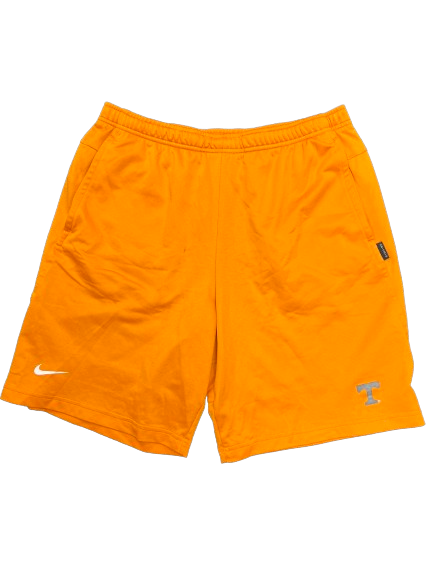 Doneiko Slaughter Tennessee Football Team Issued Workout Shorts (Size M)