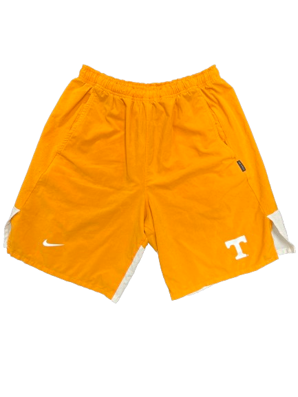 Doneiko Slaughter Tennessee Football Team Issued Workout Shorts (Size L)