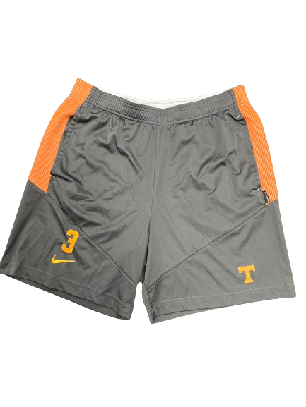 Doneiko Slaughter Tennessee Football Player Exclusive Workout Shorts WITH 