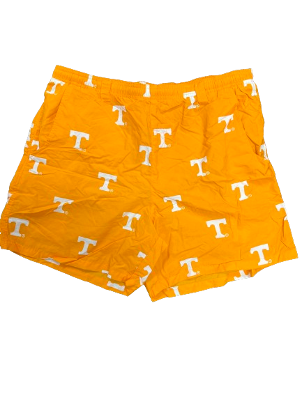 Doneiko Slaughter Tennessee Football Team Issued Swim Trunks (Size L)