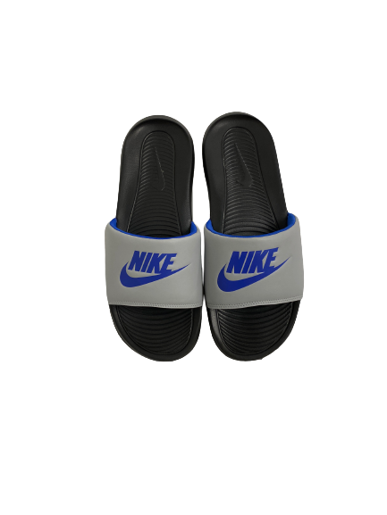 CJ Fredrick Kentucky Basketball Team-Issued Nike Slides (Size 11)