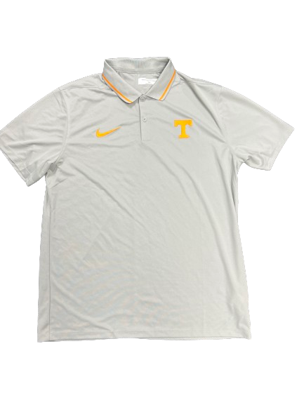 Doneiko Slaughter Tennessee Football Team Issued Polo Shirt (Size L)