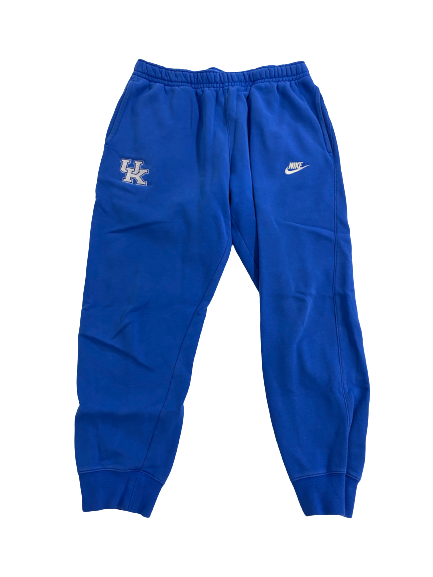 CJ Fredrick Kentucky Basketball Team-Issued Sweatpants (Size L)