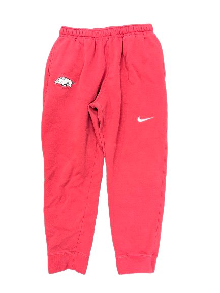 Jordan Crook Arkansas Football Team Issued Sweatpants (Size XL)