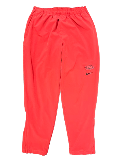 Jordan Crook Arkansas Football Team Issued Sweatpants (Size L)